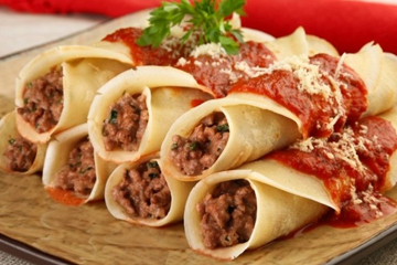 Panqueca de Carne Moída